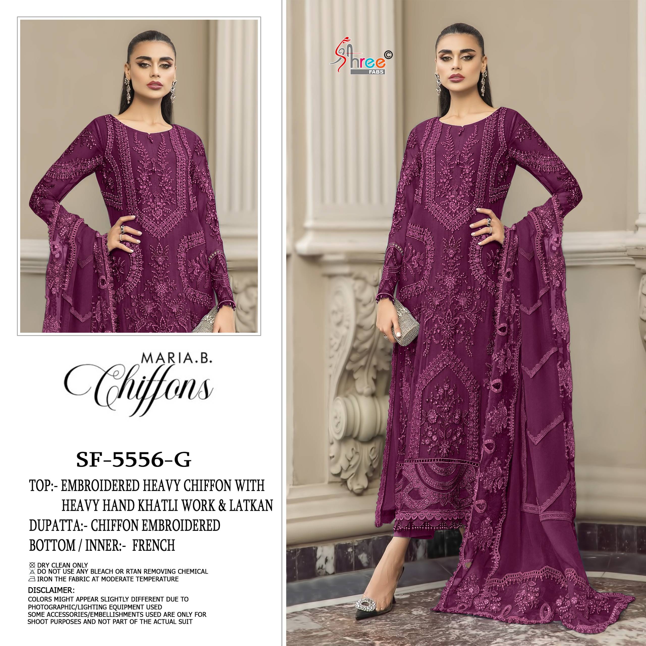 5556 new colour By SHREE FABS Beautiful Pakistani Suits Colorful Stylish Fancy Ethnic Wear Chiffon Dresses At Wholesale